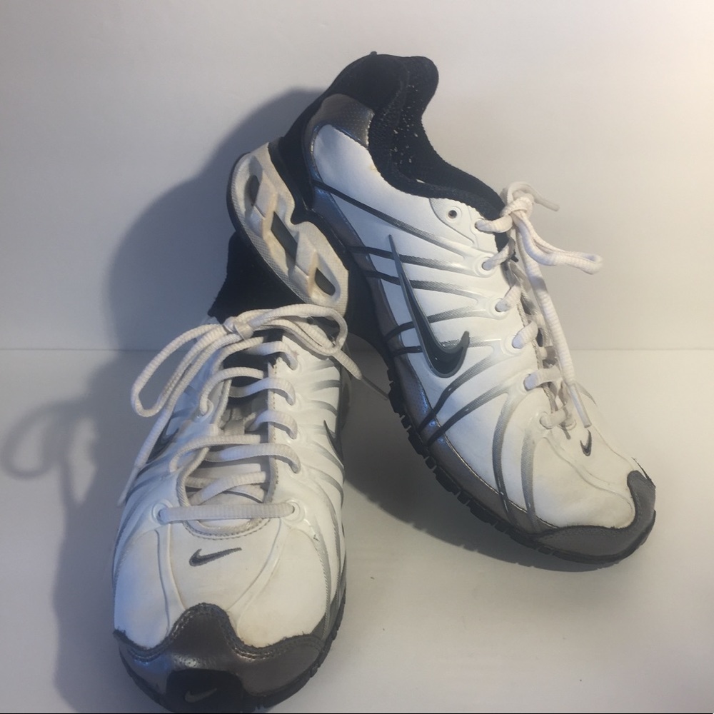[Nike] max air tennis shoes sneakers white 6 1/2